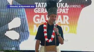 Kampanye Perdana Pilpres 2024 Ganjar Pranowo di Merauke, Papua