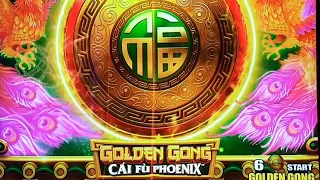 🤑😥THIS GOLDEN GONG MAKES ME NERVOUS.....LOL #slotmachines