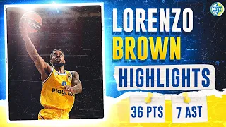 Lorenzo Brown (36 pts, 7 ast) Highlights vs Bayern Munich | המהלכים של לורנזו בראון נגד באיירן מינכן