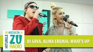 DJ Sava feat. Alina Eremia & What's Up - Dulce Amar (Live la Radio ZU)