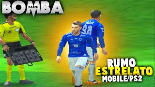 ME TORNEI PROFISSIONAL E ASSINEI 1° CONTRATO DA CARREIRA! - Rumo Estrelato #2 Bomba Patch PS2/Mobile