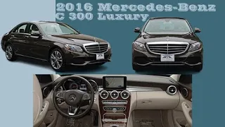 Dakota Brown Metallic 2016 Mercedes Benz C 300 Luxury