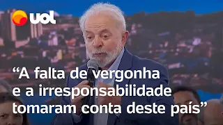 Lula critica venda de ativos da Petrobras e alfineta: 'Ao invés de governança, tínhamos mentiras'