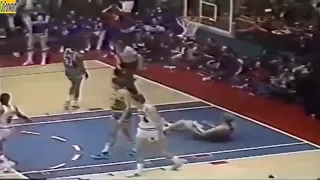 Bobby Jones incredible dunk over Larry Bird