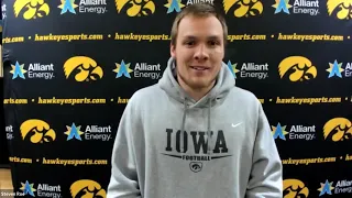 2021 Big Ten Football Championship Game - Iowa Players