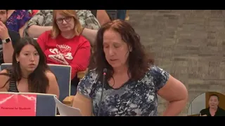 Las Vegas mom confronts school board over explicit assignment