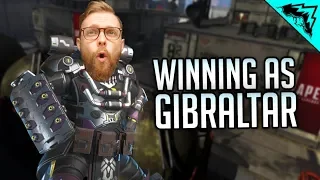 HOW TO WIN AS GIBRALTAR!! - Apex Legends