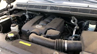Nissan Armada  l  Titan Exhaust Manifold Header Leak!