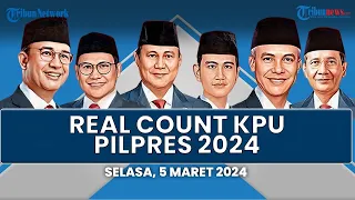 🔴LIVE REAL COUNT 5 Maret: Ganjar-Mahfud Raup 21 Juta Lebih Pemilih, Prabowo-Gibran Tetap Unggul