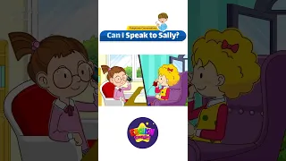 [Telephone Conversations] Can I Speak to Sally? - Easy Dialogue - Role Play #shorts