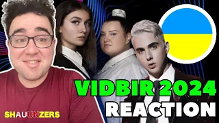 [REACTION] Vidbir 2024 | Eurovision Song Contest 2024 | SHAUUNZERS