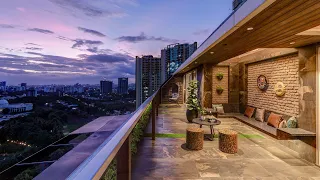 Luxurious 4,500 SqFt Sky Villa in Pune. Home interiors by Rajesh Ranka