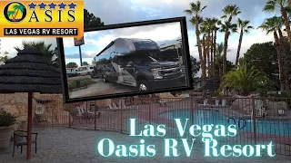 Oasis Las Vegas RV Resort || Overnight Stay #lasvegas