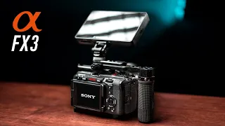 MY MINIMALIST SONY FX3 RIG // IN 2021