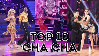 My Top Ten Cha Cha Dances on Dancing With The Stars