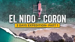 EL NIDO to CORON 3 days FERRY TOUR | Palawan | PART 1 |  El Nido Paradise