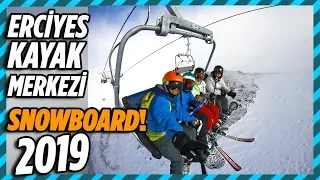 Erciyes Kayak Merkezi'nde SNOWBOARD! 2019 | Gopro 7