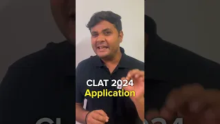#clat2024 Application Form out! But now what? 🤔 #shorts