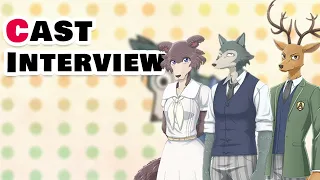 Super CHILL Beastars Interview With The Voices Of Louis and Juno! (Highlights)