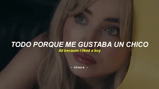 Sabrina Carpenter - because i liked a boy (Official Video) || Sub. Español + Lyrics