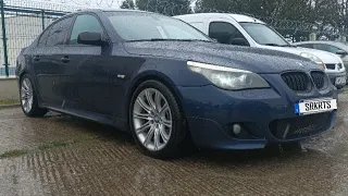 BMW E60 535d DPFoff coldstart+ sound + acceleration