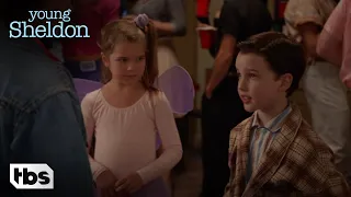 Young Sheldon: Sheldon Goes to a Party (Season 1 Episode 5 Clip) | TBS