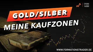 Gold und Silber: Meine unmittelbaren Kaufzonen