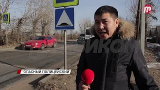 Автомобилисты: "Лежачий полицейский" по дороге в Южлаг опасен