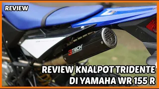 Review Knalpot Tridente di Yamaha WR 155 R