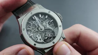 Hublot Classic Fusion Tourbillon Cathedral Minute Repeater 504.NX.0170.LR Showcase Review