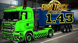 ⚠️ ETS 2 - обновление 1.43 - список изменений и новых функций в Euro Truck Simulator