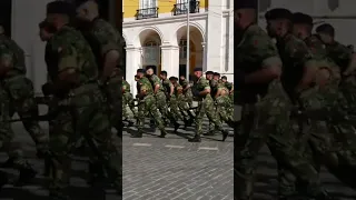 Fuzileiros nas cerimónias 50 anos do 25 de Abril @MarinhaPortuguesa #fuzileiro