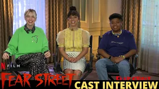 Fear Street Interview - Kiana Madeira, Olivia Welch, and Benjamin Flores Jr