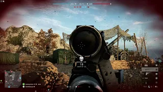 Battlefield V   Closed Quarters Head shot Sniping