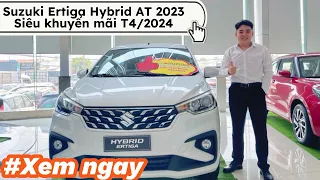 [MỚI NHẤT] GIÁ LĂN BÁNH SUZUKI ERTIGA HYBRID MÀU TRẮNG trong T4/2024| Mr.Thiên #suzukiertiga