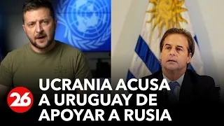 Ucrania acusa a Uruguay