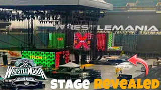 WWE WrestleMania 40 Stage Reveal | WWE WrestleMania 40 Stage Leak | WWE WrestleMania XL Stage Reveal