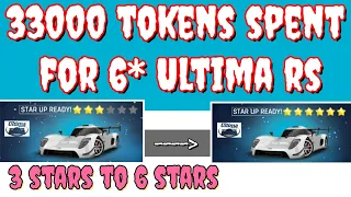 Asphalt 9 - Spending 33000 tokens for 6 Stars Ultima RS - Opening 360 packs