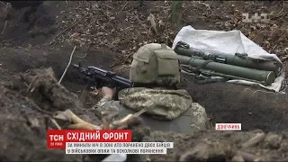 Українські позиції в зоні АТО обстріляли зо два десятка разів за ніч
