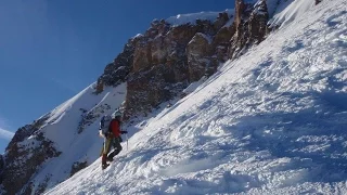 Mt Hood 4/16-17/2016 - Leuthold Couloir