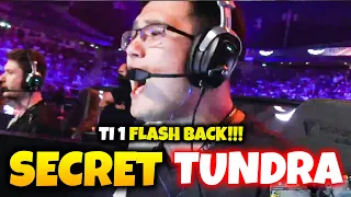 SECRET vs TUNDRA Game 2 - TI1 FLASH BACK!! TI11 MAIN STAGE DOTA 2