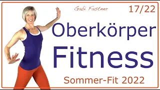 17/22🍡33 min. Oberkörper Fit | Brust-Rücken-Schultern-Arme-Bauch | ohne Geräte