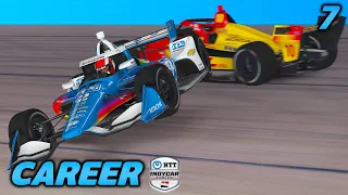 CALLED OUT BY NEWGARDEN. MAJOR CRASH IN EARLY LAPS - IndyCar Career Mode: Part 7