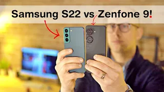 Zenfone 9 vs S22 : MITI, LEGGENDE e COSE VERE dei due compatti