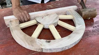 Extremely Creative Woodworking Skills With Genius Design // The Unique Wooden Table You Want To Have