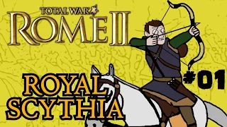 Total War: Rome 2 - Royal Scythian Campaign - Part One - Learning the Ropes!