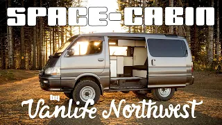Toyota Hiace SPACE CABIN Camper Van Conversion by VANLIFE NORTHWEST