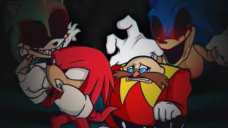 Sonic.EXE: The Destiny - Knuckles and Eggman DUO [Welcome to Hell and Left Alone ENDINGS] #8