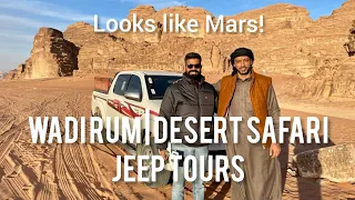 WADI RUM | DESERT TOUR | JEEP TOURS | 4X4 DUNE BASHING | WINTERS