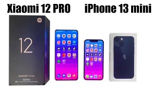 Xiaomi 12 PRO vs iPhone 13 mini SPEED TEST